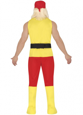 Yellow Wrestling Costume for Men