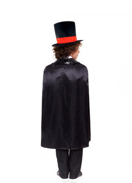 Fato infantil de mágico profissional