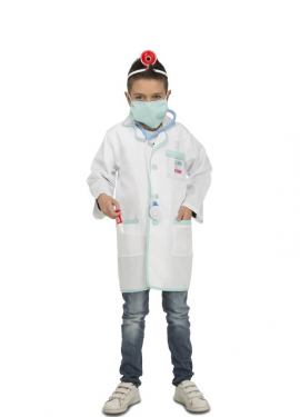 Fato de médico com acessórios infantis