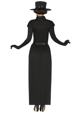 Fato de Doutor da Peste para mulher