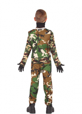 Fato militar de elite infantil