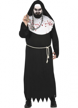 Fato de freira sangrenta para homens