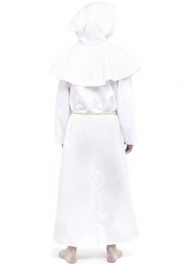 Fato de monge branco para homem