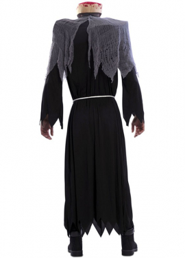 Fato de monge decapitado para homem