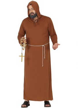 Fato de frade monge para homem