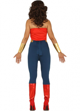 Fato de Mulher Maravilha para mulher