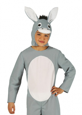 Fato de mula cinza para crianças