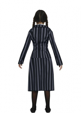 Fato de escola sinistra para menina