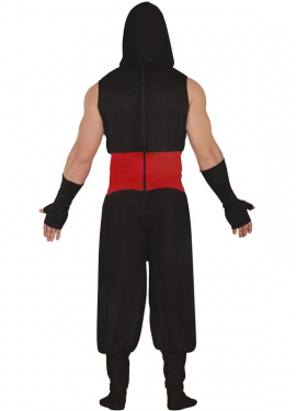 Fato de dragão ninja masculino