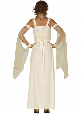 Fato de nobre romano com véus para mulher