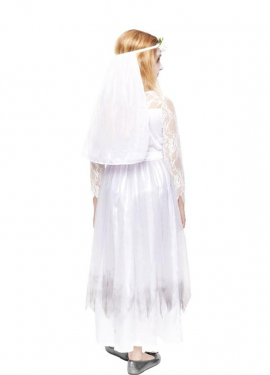 Bloody Corpse Bride Costume for Girl