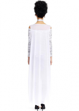 Fato de noiva monstro vestido branco para mulher