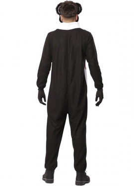 Men's Zombie Panda Costume