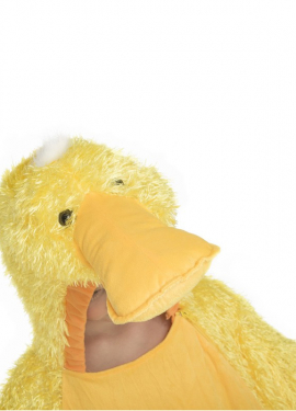 Fato de pato amarelo para crianças