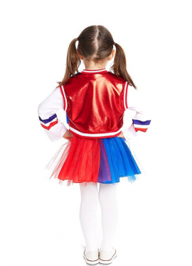 Fato de palhaço problemático com colete e tutu para bebé e menina