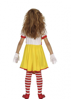 Fato de palhaço hambúrguer assassino para menina