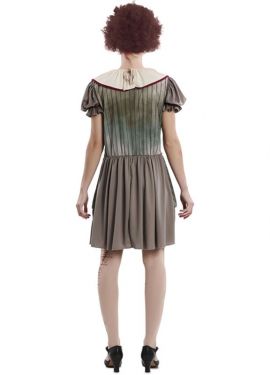 Fato de palhaço do Terror para mulheres