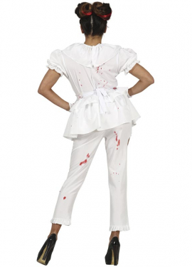 Bloody Clown Costume with pants for women