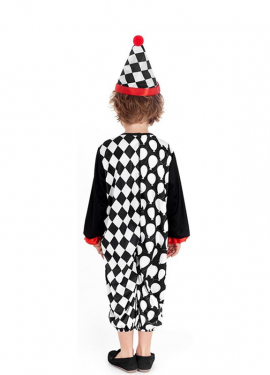 Fato de palhaço Pierrot para bebé
