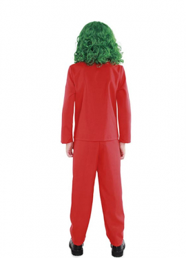 Fato de palhaço conflituoso para criança