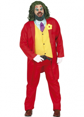 Fato de palhaço Risueño para homem