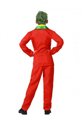 Fato de palhaço risonho para criança