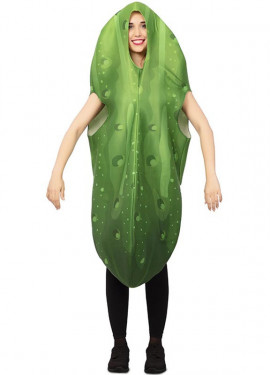 Fantasia de picles gigante inteira para adulto