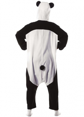 Fantasia de pijama urso panda adulto