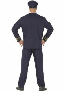 Airplane Pilot Costume for Men