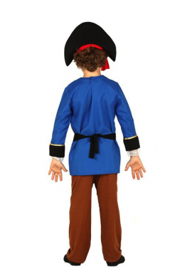 Blue Pirate Costume for Boys