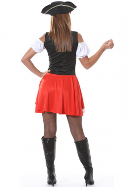 Fato de pirata Corsair para mulher