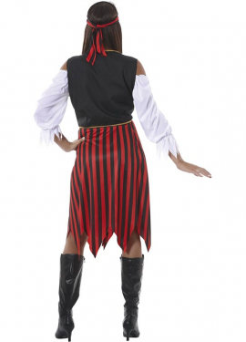 Fato de pirata de espartilho para mulher