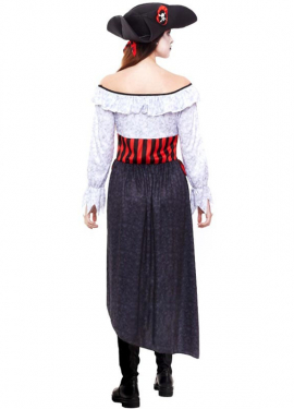 Zombie Pirate Costume for Women