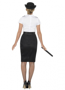 Fato de polícia britânica para mulher