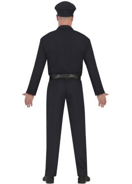 Fato de polícia de cidade grande para homem