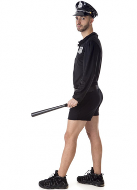 Fato de Shorts Policial Masculino