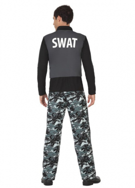 Fato de SWAT Police para homem