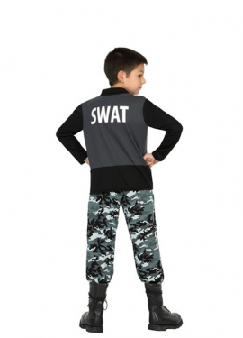 SWAT Police Costume for Boys