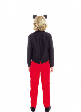 Fato de rato de desenho animado infantil