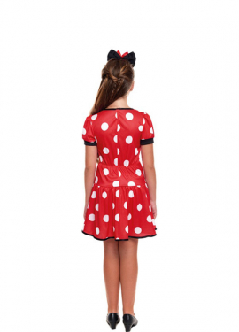 Fato de rato de desenho animado para meninas