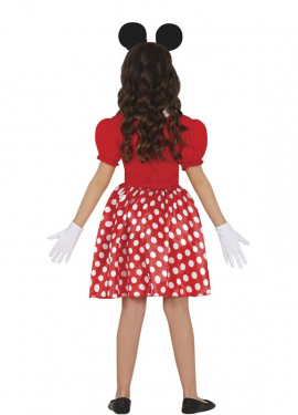 Fato de rato de desenho animado para menina