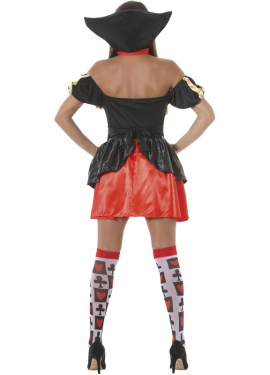 Queen Hearts costume for women