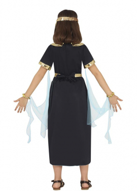 Fato de rainha egípcia Cleópatra para menina