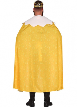 Fantasia masculina de cerveja rei