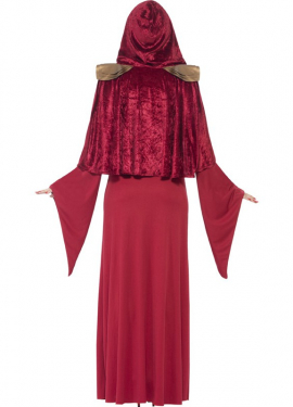 Red Sorceress costume for women