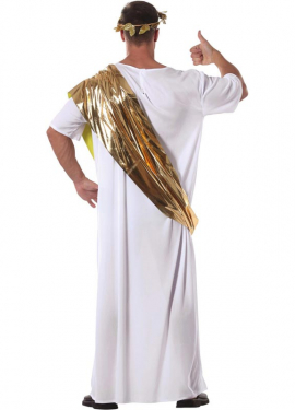 Fato de senador romano para homem