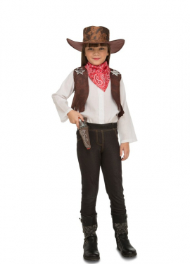 Fato de xerife com acessórios infantis