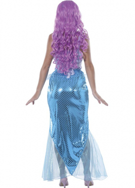 Fato de sereia Glamour para mulher