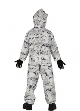 Fato de soldado ártico para crianças