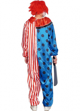 Fato de palhaço estrela para homem